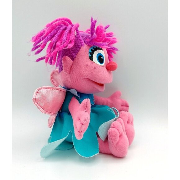 Sesame Street Abby Cadabby 8" Plush Stuffed Animal Hasbro Toy Doll Workshop 2013 - Picture 2 of 3